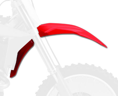 POLISPORT Front Fender Red Honda CRF450R/RX