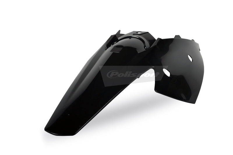POLISPORT Rear Fender + Integrated Side Panels Black KTM