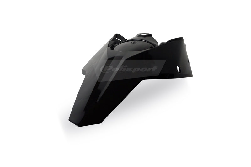 POLISPORT Rear Fender + Integrated Side Panels Black KTM