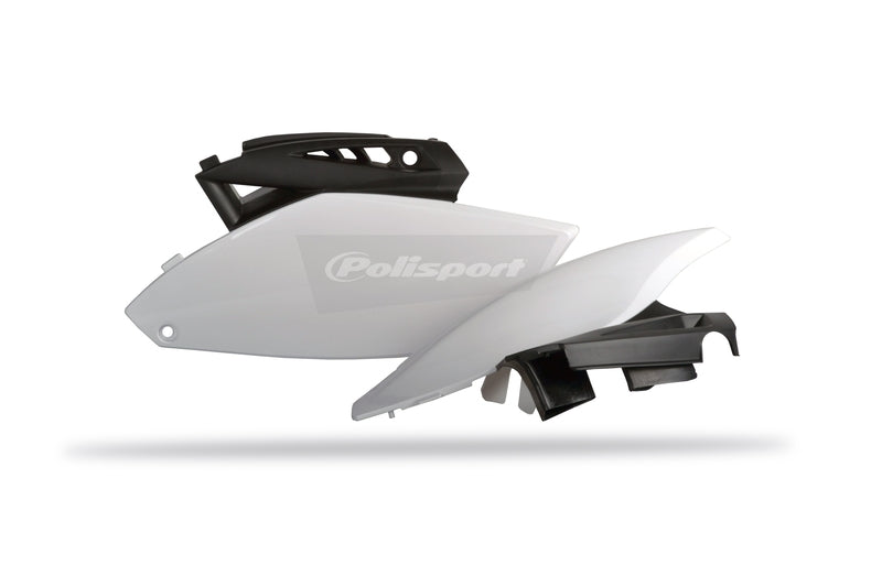 POLISPORT Side Panels - OEM Color (12-13) Black/White