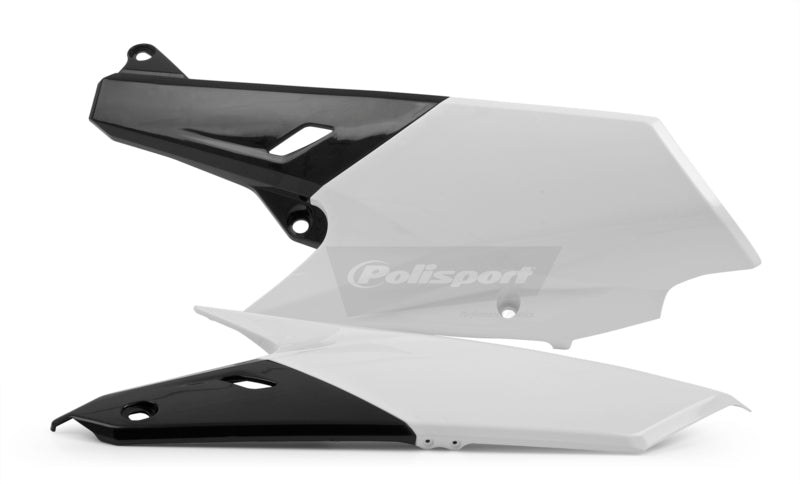 POLISPORT Side Panels - OEM Color White/Black