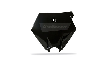 POLISPORT Front Number Plate Black KTM