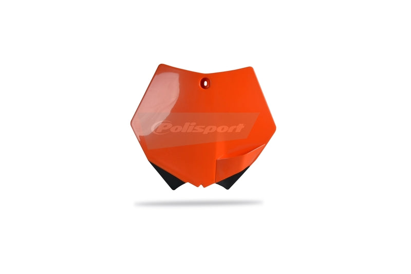 POLISPORT Front Number Plate Orange KTM