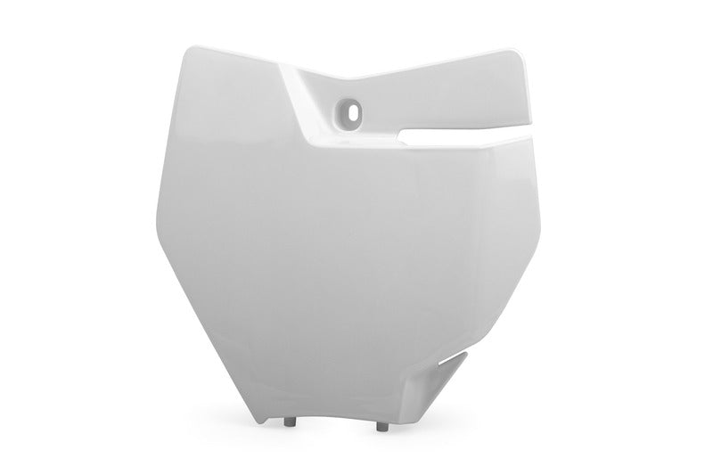 POLISPORT Front Number Plate White KTM