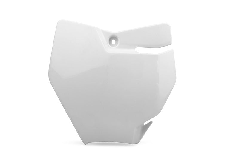 POLISPORT Front Number Plate White KTM SX65