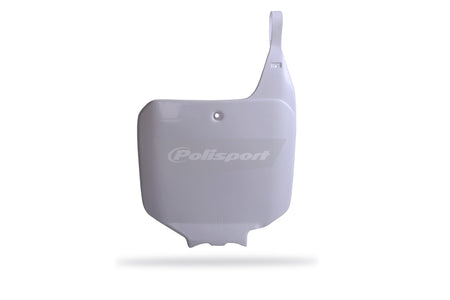POLISPORT Front Number Plate White Honda
