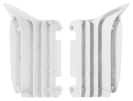 POLISPORT Radiator Louvers White Yamaha YZ125/250
