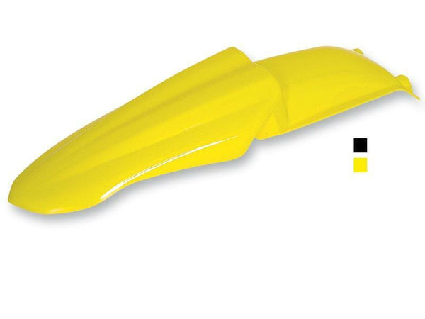 YELLOW REAR MUDGUARD FOR TC,TE250/450 2003-04 AND CR,WR125/250/360 2000-05