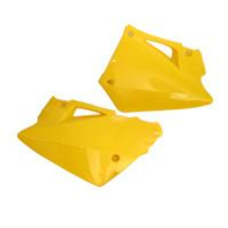YELLOW SIDE NUMBER PLATE FOR GASGAS 2001-05
