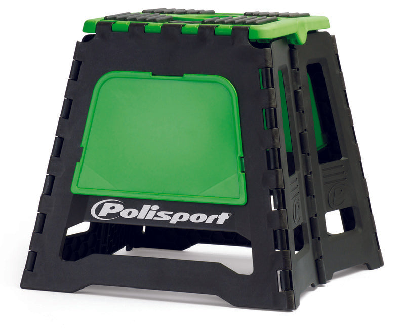 POLISPORT Foldable Bike Stand Green/Black