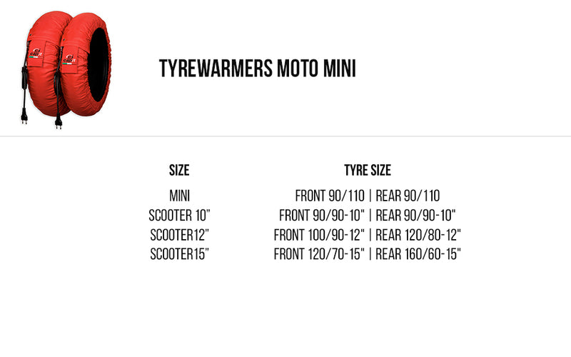 CAPIT Mini 10'' Tyrewarmers (90/90) Black