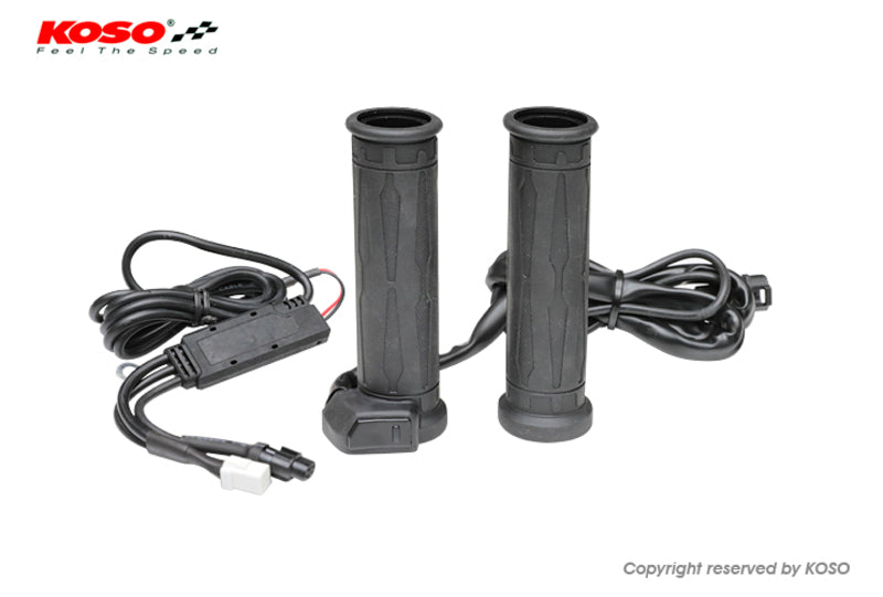 KOSO Apollo-X Heated Grips ATV/Snowmobile 7/8+7/8
