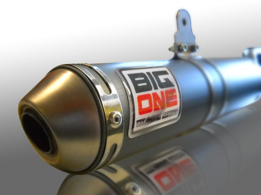 BIG ONE Scrambler 125cc Silencer Aluminium - 1095935001