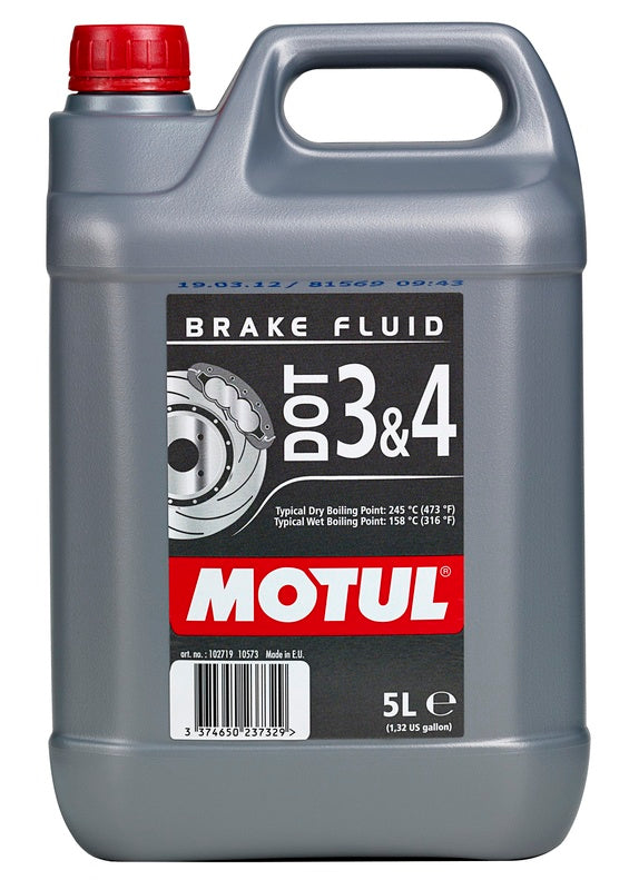 MOTUL DOT 3&4 Brake Fluid - 5L
