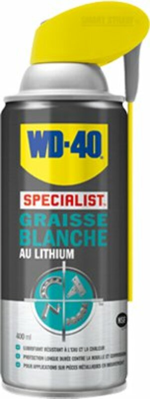 WD 40 SpecialistÂ® White Lithium Grease - Spray 400ml