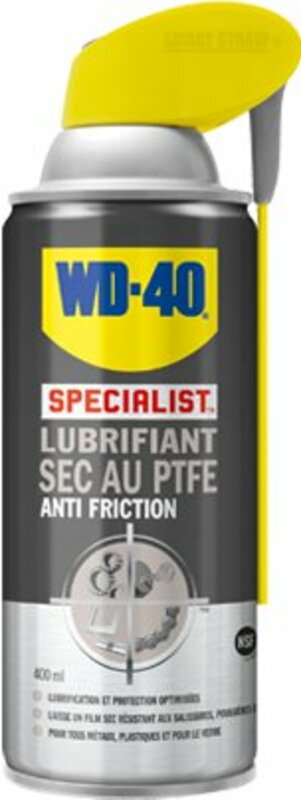 WD 40 SpecialistÂ® Anti-Friction Dry PTFE Lubricant - Spray 400ml
