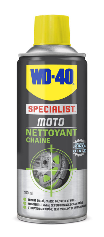 WD 40 SpecialistÂ® Motorbike Chain Cleaner - Spray 400ml