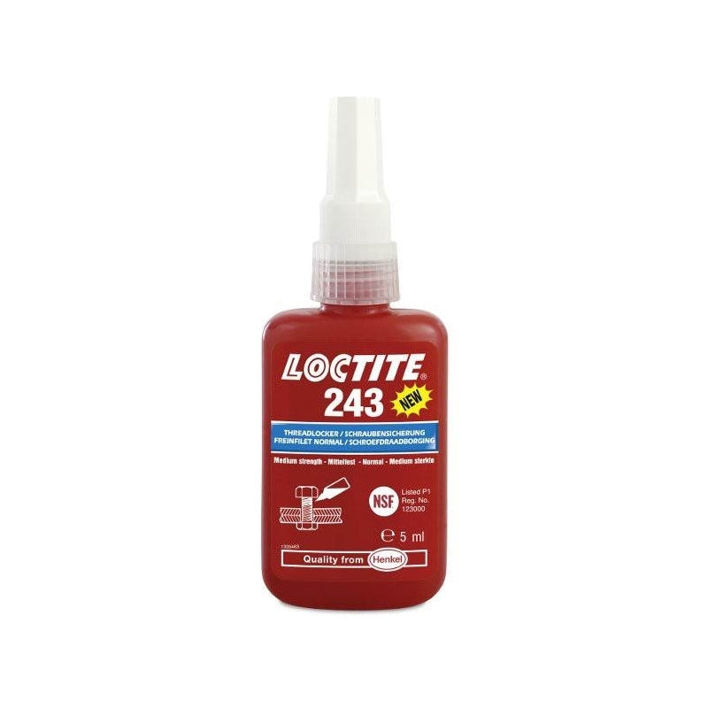 LOCTITE 243 Medium Strength - 5ml Bottle