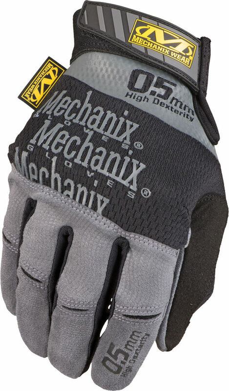 MECHANIX Specialty 0.5mm High-Dexterity Gloves Grey Size M