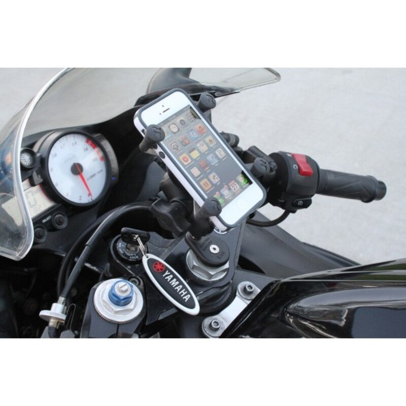 RAM MOUNTSÂ X-GripÂ® Short Arm Phone Holder with Fork Stem Base