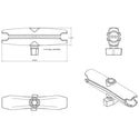 RAM MOUNTSÂ Double Socket Arm - Long Length