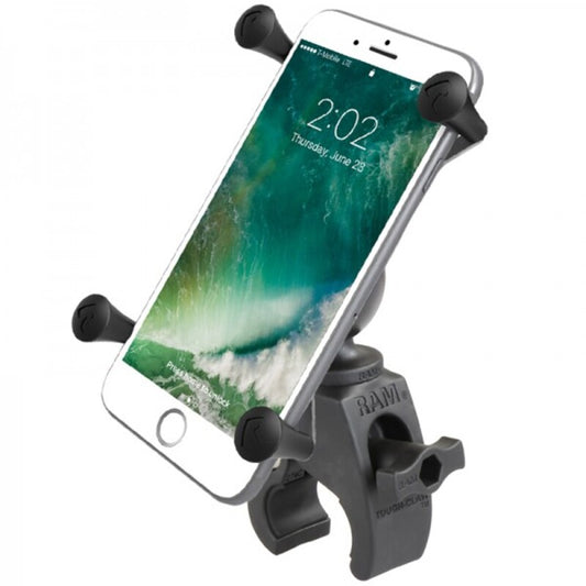 RAM MOUNTS X-GripÂ® Phone Holder with Snap-Linkâ„¢ Tough-Clawâ„¢ Base - Large Phones