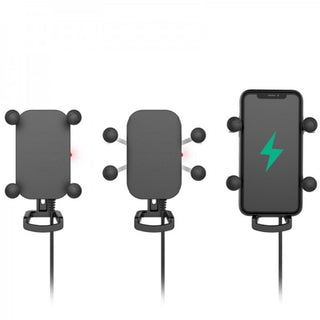 RAM MOUNTSÂ Tough-Chargeâ„¢Â X-GripÂ®Â Waterproof Wireless Charging Phone Holder - B Size Ball