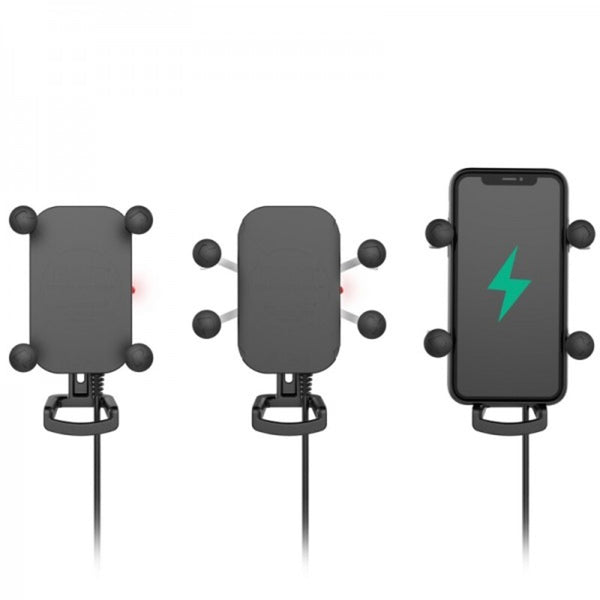 RAM MOUNTSÂ Tough-Chargeâ„¢Â X-GripÂ®Â Waterproof Wireless Charging Phone Holder - B Size Ball