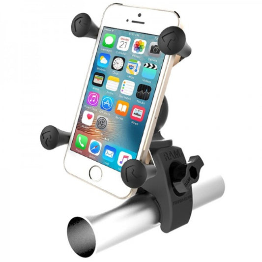 RAM MOUNTS X-GripÂ® Phone Holder with Snap-Linkâ„¢ Tough-Clawâ„¢ Base