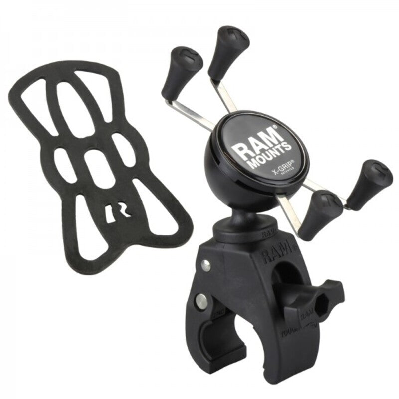 RAM MOUNTS X-GripÂ® Phone Holder with Snap-Linkâ„¢ Tough-Clawâ„¢ Base