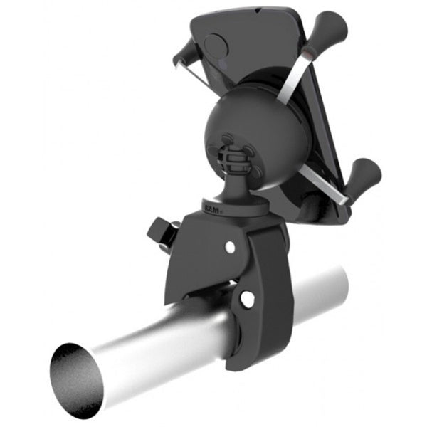 RAM MOUNTS X-GripÂ® Phone Holder with Snap-Linkâ„¢ Tough-Clawâ„¢ Base