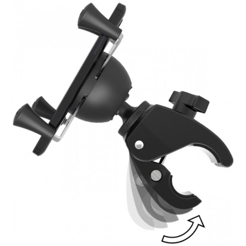RAM MOUNTS X-GripÂ® Phone Holder with Snap-Linkâ„¢ Tough-Clawâ„¢ Base