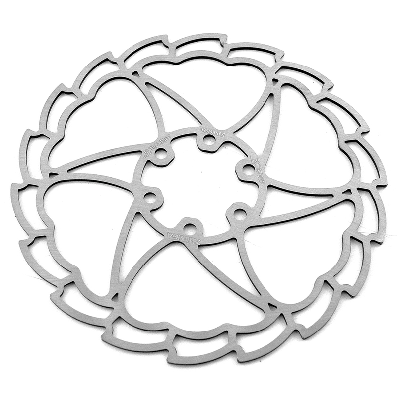 ALHONGA Bicycle Brake Disc  Saw Ultraligero Ã˜160Mm Is 6 Screw