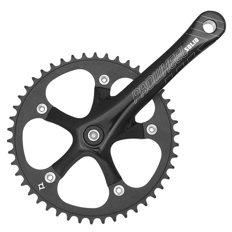 PROWHEEL Bicycle Crankset Fixed 48T Crank 175Mm
