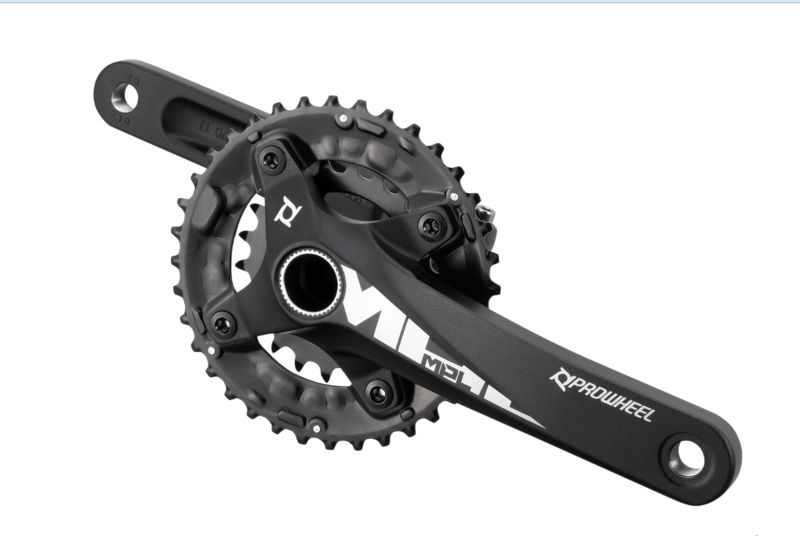 PROWHEEL Bicycle Crankset 2X10 Crank 175Mm