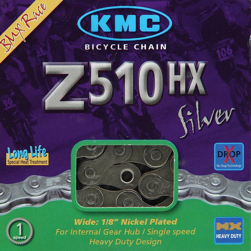 KMC chain Z1eHX Wide 1 speed 112L silver