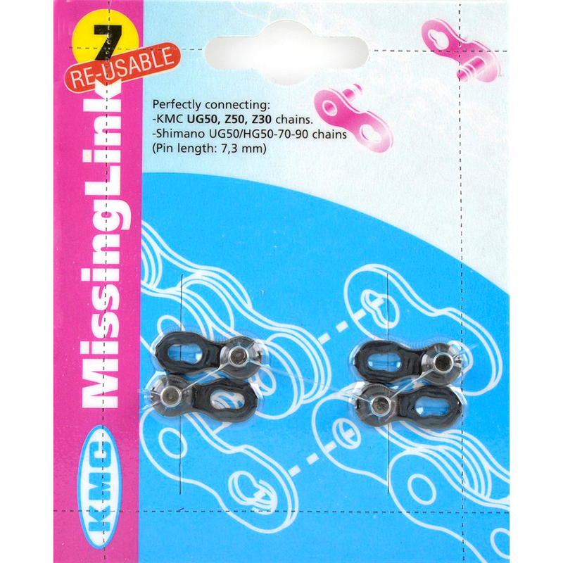 KMC Connecting Link 6/7/8 Spd (7,3Mm) X8/Z8/Z6 / Shimano Ug/Hg - 1104784