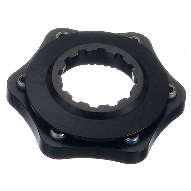 ALHONGA Center Lock Adaptor W/Lock Ring. Black