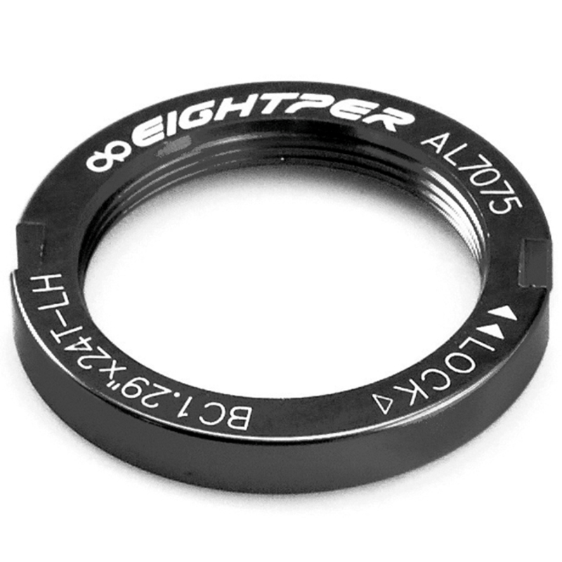 Fixie Sprocket Lockring EIGHTPER - Anodized black