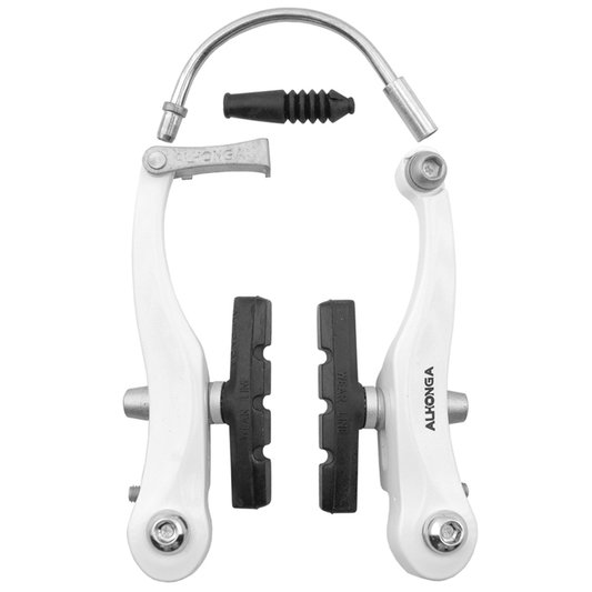 ALHONGA V-Brake Set Aluminum - White