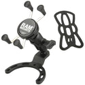 RAM MOUNTS X-Grip Phone Holder Short Arm Small Gas Tank Base - Large Phones - 1109371