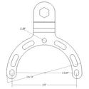 RAM Mounts Small Gas Tank Base - B Ball