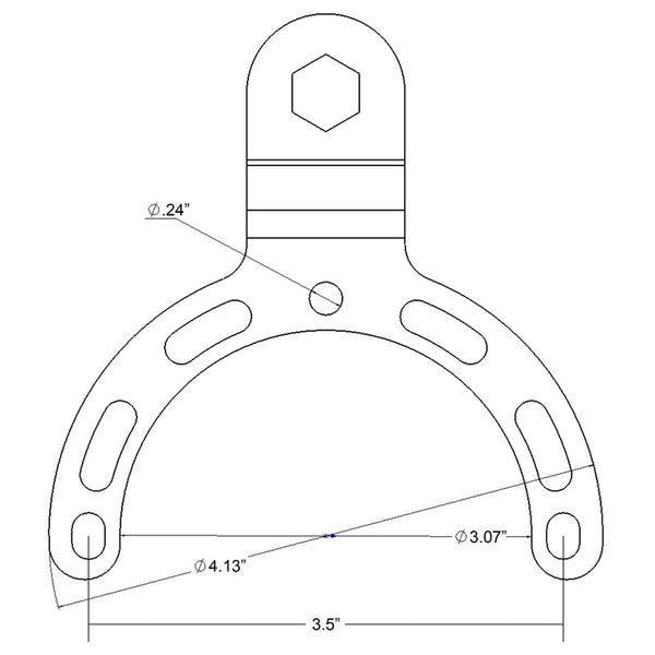 RAM Mounts Small Gas Tank Base - B Ball