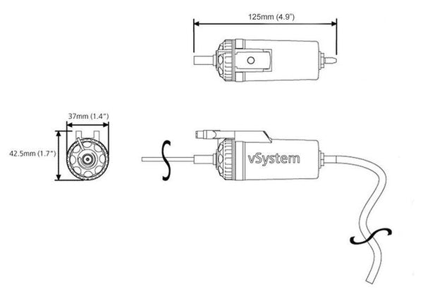 SCOTTOILER micro vSystem Electronic Chain Oiler