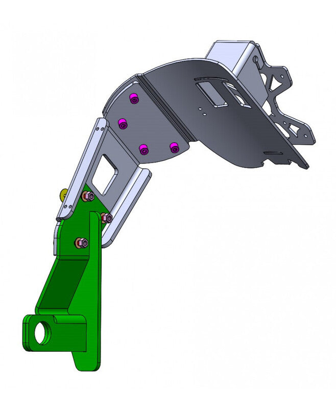 ACCESS DESIGN ''Wheel Fitted'' License Plate Holder Black - Yamaha MT-09 Tracer/GT