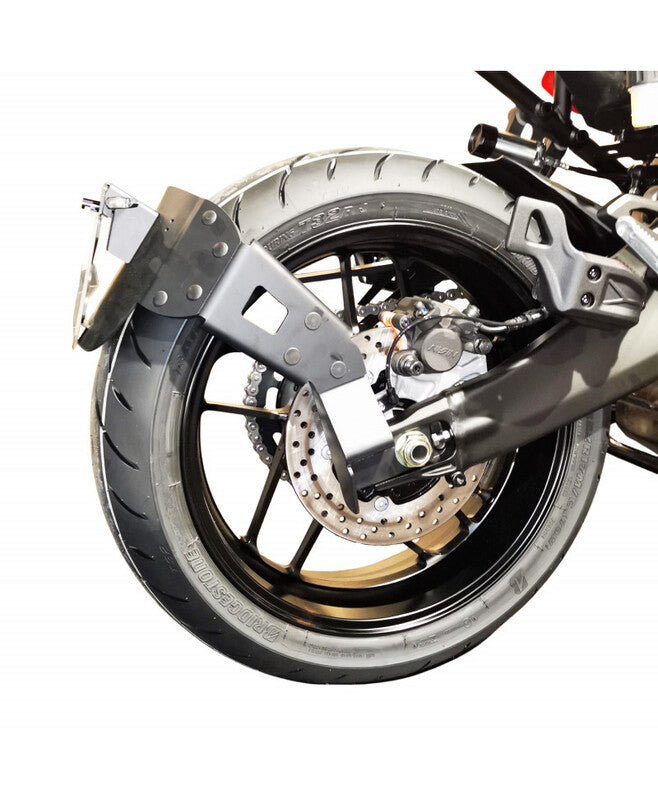 ACCESS DESIGN ''Wheel Fitted'' License Plate Holder Black - Yamaha MT-09 Tracer/GT