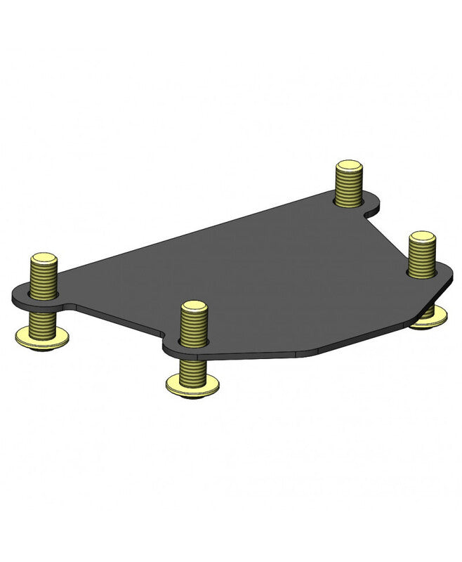 ACCESS DESIGN ''Wheel Fitted'' License Plate Holder Black - Yamaha MT-09 Tracer/GT