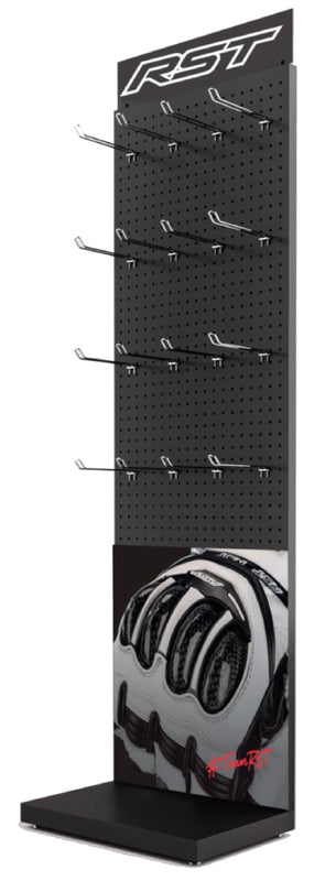 RST Gloves Display - 60,5x41x210cm Black