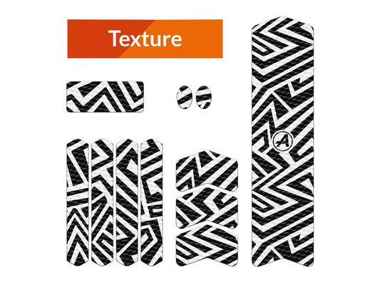 ALGIS Texture Frame Guards Kit M - Black Lines