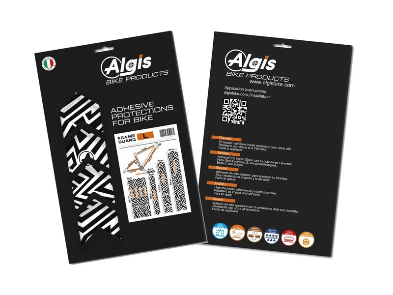 ALGIS Texture Frame Guards Kit L - Black Lines